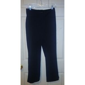 My Michelle Womens Size 5/6 Black‎ Mid-Rise Straight Leg Dress Pants